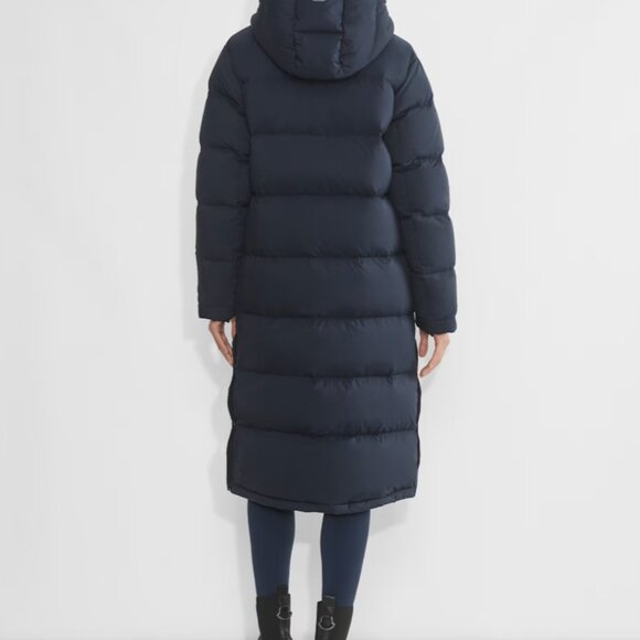 Aritzia Long Navy Super Puff - Small - Picture 4 of 5